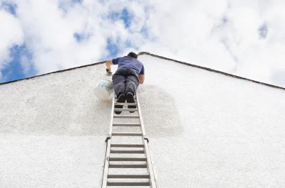 Peinture extérieure au Montsaugeonnais — façades et ravalement